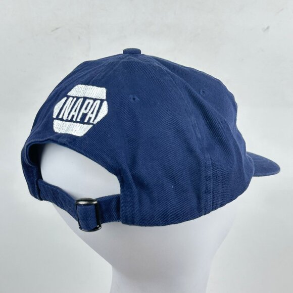 Vintage NASCAR Racing Hat Cap Ron Hornaday #16 NAPA Blue Signature Adjustable - Picture 5 of 16